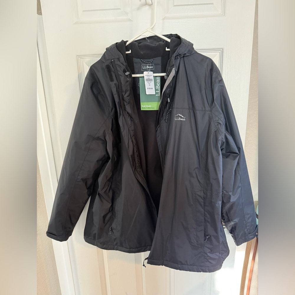 L.L. Bean Trail Model Rain Jacket